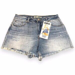 High Rise Jean “Wedge” Shorts | Sz 13R | W31
